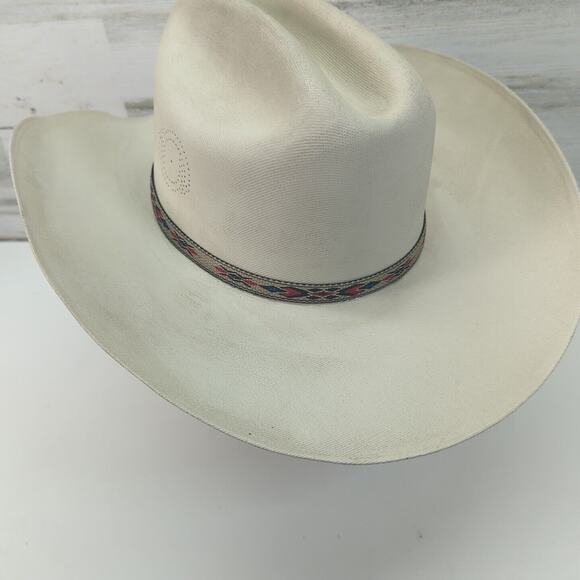 Ojeda Hats 7 1/8 Usa 57 Mex Cowboy Hat Somos Tu Sombra! Made In Mexico - Picture 7 of 16